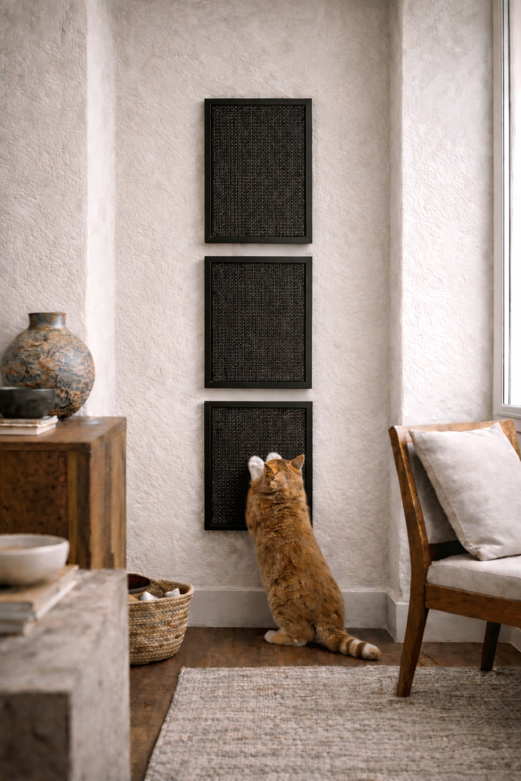 Quiet Company panels in a considered home